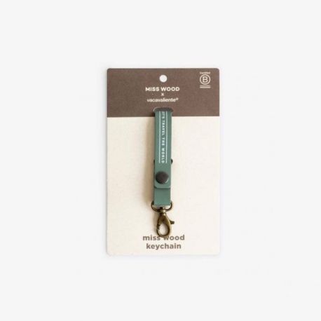 PORTE-CLES - VERT - 12.5X3CM KEYCHAIN (GREEN)