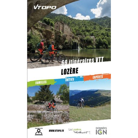 LOZERE 65 ITINERAIRES VTT
