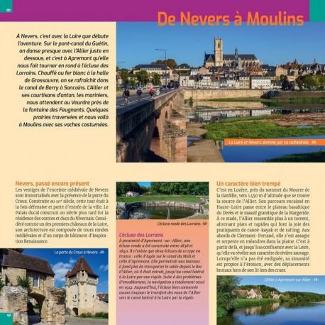 LA VIA ALLIER - LA VELOROUTE DE L'AUVERGNE DE NEVERS A LANGOGNE