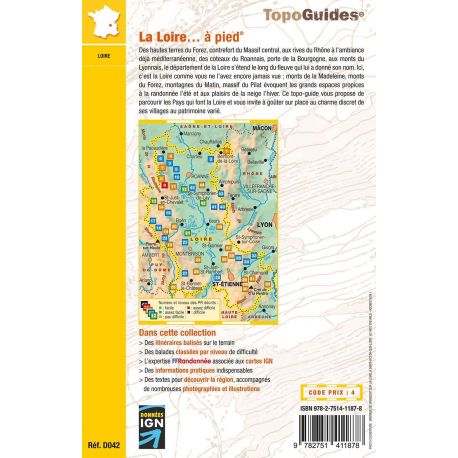 LA LOIRE A PIED D042 ROANNAIS FOREZ LYONNAIS PILAT