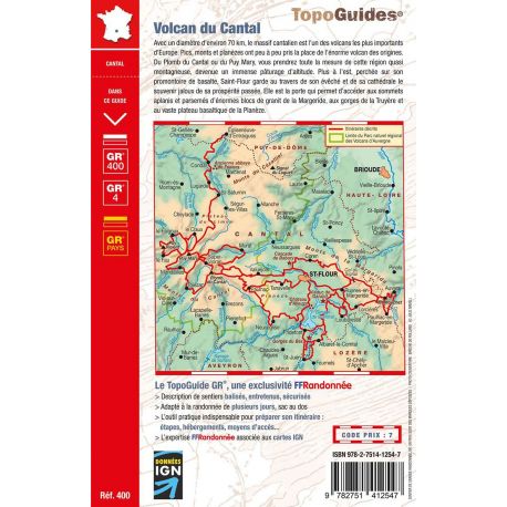 GR4/GR400 VOLCAN DU CANTAL : PAYS DE ST FLOUR 400