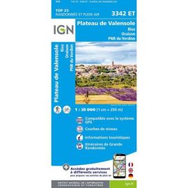 3342ET  PLATEAU DE VALENSOLE RIEZ ORAISON PNR DU VERDON