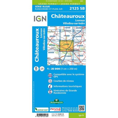 2125SB CHATEAUROUX LEVROUX VILLEDIEU-SUR-INDRE