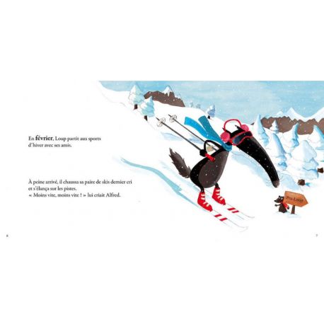 LE LOUP QUI NE VOULAIT PLUS MARCHER