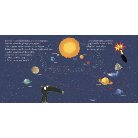 LE LOUP QUI AVAIT LA TETE DANS LES ETOILES