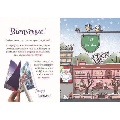 MON ROMAN DE L'AVENT - LE NOEL DE CLARA LA PETITE SORCIERE