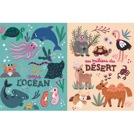 MES 100 ANIMAUX A DECOUVRIR BY MICHELLE CARLSLUND