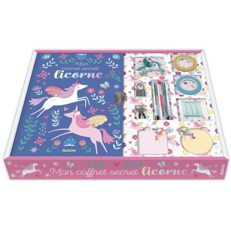 MON COFFRET SECRET LICORNE