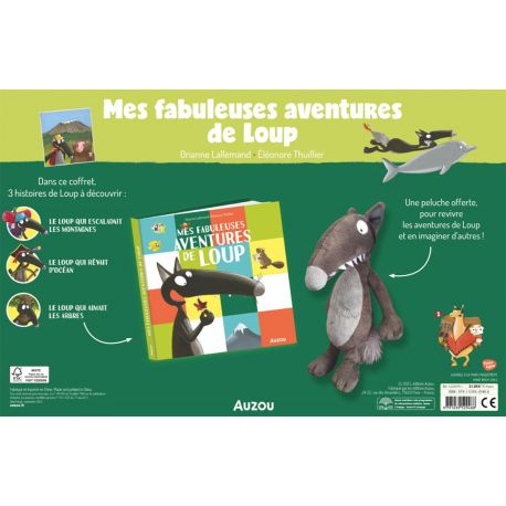 COFFRET LOUP - MES FABULEUSES AVENTURES DE LOUP