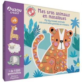 MES GROS ANIMAUX EN MOSAIQUES MON COFFRET D'ARTISTE