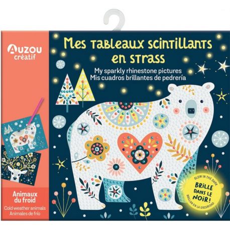 MES TABLEAUX SCINTILLANTS EN STRASS