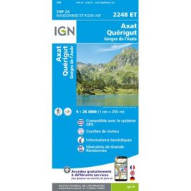 2248ET AXAT QUERIGUT GORGES DE L'AUDE
