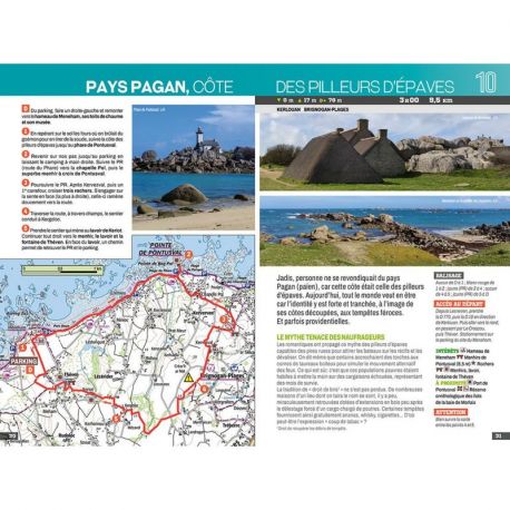 BRETAGNE MYSTERIEUSE - TOME 1 BRETAGNE NORD - BALADES A PIED