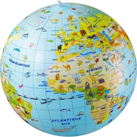 MAXI ANIMAUX - GLOBE 50 CM