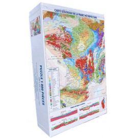 PUZZLE FRANCE GEOLOGIQUE PUZZLE 1000 PIECES