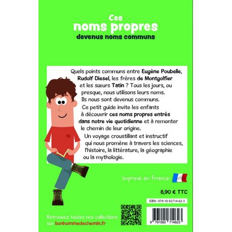 CES NOMS PROPRES DEVENUS NOMS COMMUNS