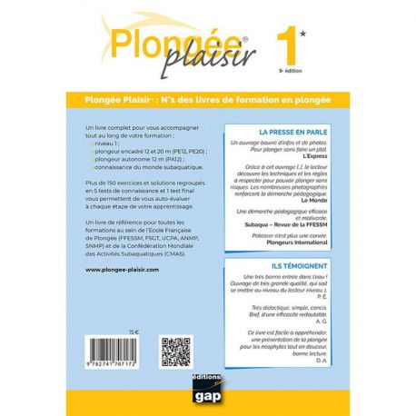 PLONGEE PLAISIR 1 PREMIERES BULLES