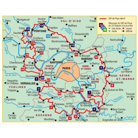 LA CEINTURE VERTE D'ILE DE FRANCE RE24