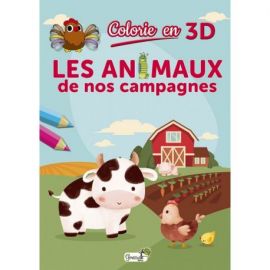 LES ANIMAUX DE NOS CAMPAGNES COLORIE EN 3D