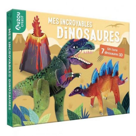 MES INCROYABLES DINOSAURES A CONSTRUIRE