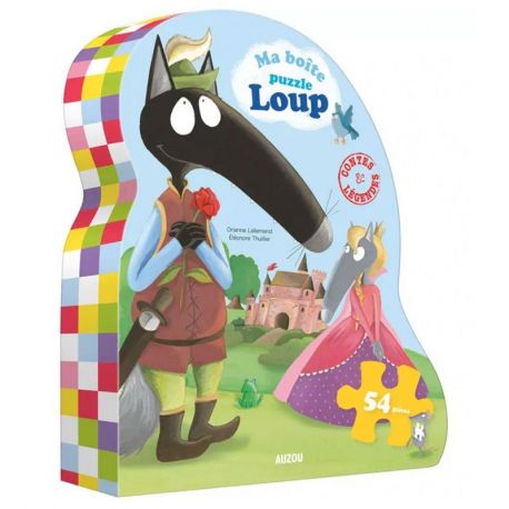 BOITE PUZZLE LOUP N°2 - 54 PIECES