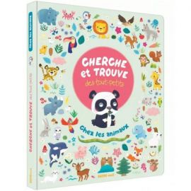 CHEZ LES ANIMAUX - CHERCHE ET TROUVE DES TOUT-PETITS