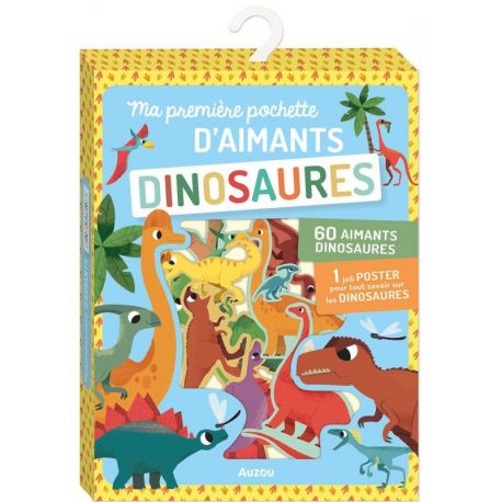 MA POCHETTE D'AIMANTS DINOSAURES