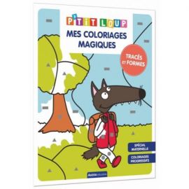 P'TIT LOUP-MES COLORIAGES MAGIQUES TRACES ET FORMES