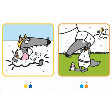 P'TIT LOUP-MES COLORIAGES MAGIQUES TRACES ET FORMES