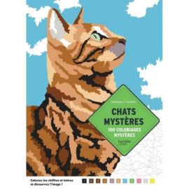 CHATS MYSTERES COLORIAGES MYSTERES