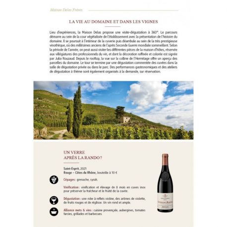 RANDO-VIN DANS LES CÔTES DU RHÔNE BELLES BALADES ET DOMAINES VITICOLES DE QUALITÉ