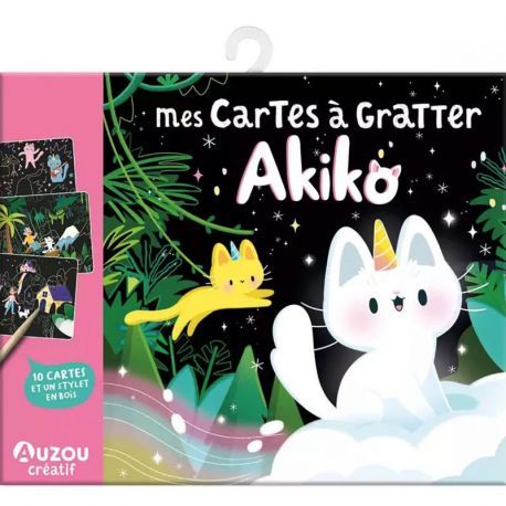 MES CARTES A GRATTER AKIKO