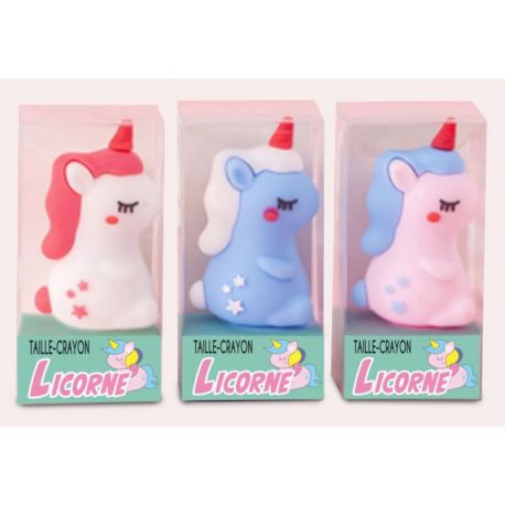 TAILLE-CRAYON LICORNE