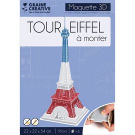 TOUR EIFFEL - MAQUETTE 3D MOUSSE