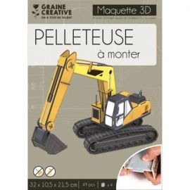 PELLETEUSE A MONTER - MAQUETTE 3D