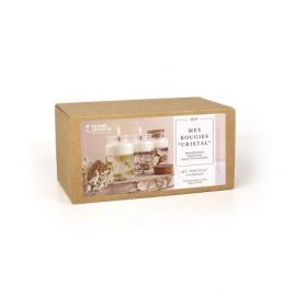 KIT DIY MES BOUGIES "CRISTAL"