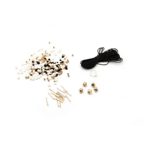 KIT BIJOUX OR ET NOIR