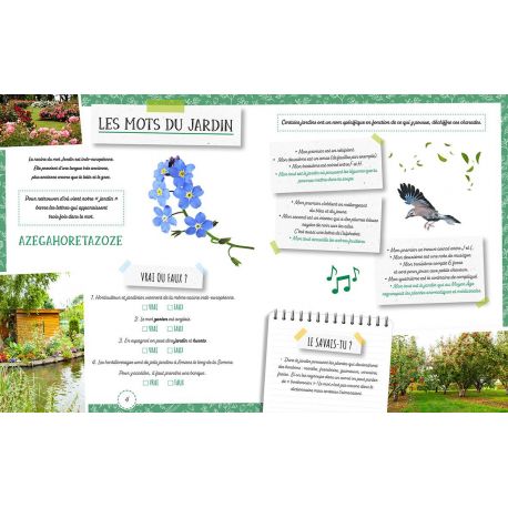 LE JARDIN QUIZ JEUX ET P'TITES INFOS