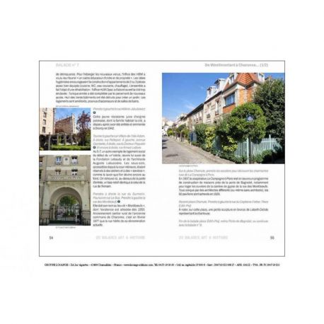 PARIS 29 BALADES ART ET HISTOIRE