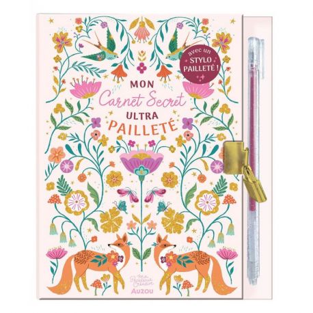 MON CARNET SECRET ULTRA PAILLETE MA PAPETERIE CREATIVE