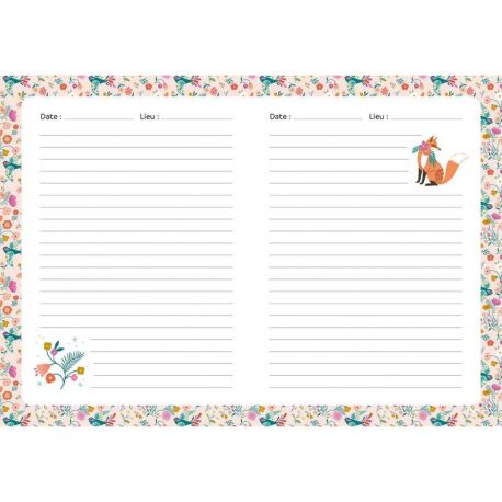 MON CARNET SECRET ULTRA PAILLETE MA PAPETERIE CREATIVE