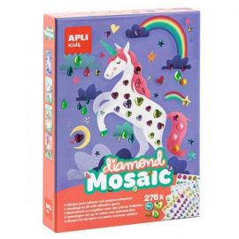 KIT MOSAIQUE DIAMOND PAINTING LICORNE