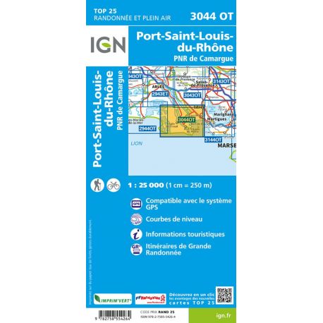 3044OT PORT SAINT LOUIS DU RHONE CAMARGUE PNR DE CAMARGUE