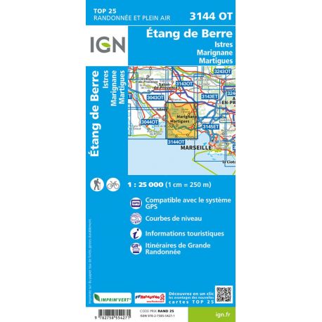 3144OT ETANG DE BERRE - ISTRES MARIGNANE - MARTIGUES