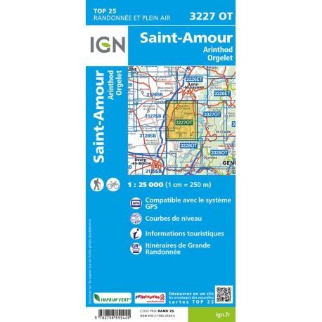 3227OT SAINT-AMOUR  ARINTHOD ORGELET