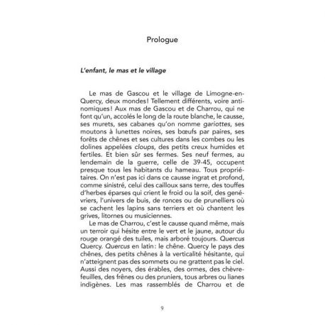 LE CAUSSE DE MARCEL MERCADIER UN ENFANT DE PAYSAN DANS L'APRES-GUERRE