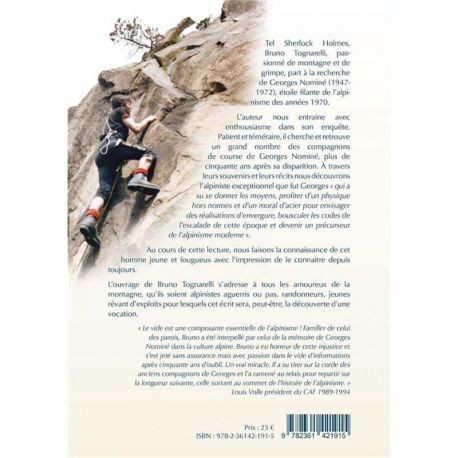 GEORGES NOMINE 1947-1972 ETOILE FILANTE DE L ALPINISME