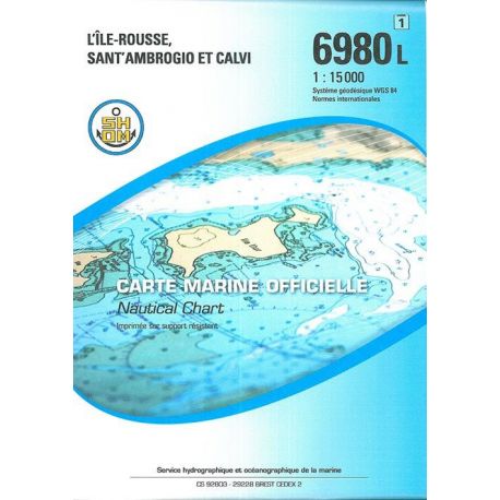 6980L L'ILE ROUSSE - SAINT AMBROGIO ET CALVI