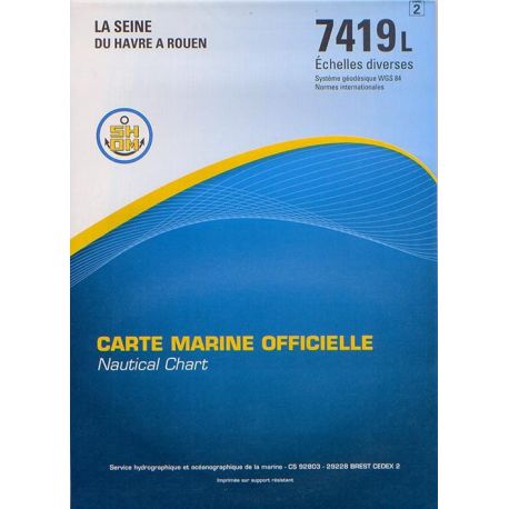 7419L LA SEINE - DU HAVRE A ROUEN