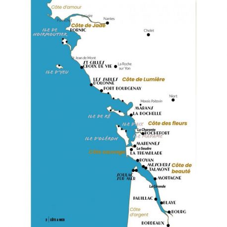 VENDEE, CHARENTES, GIRONDE PAR LA COTE